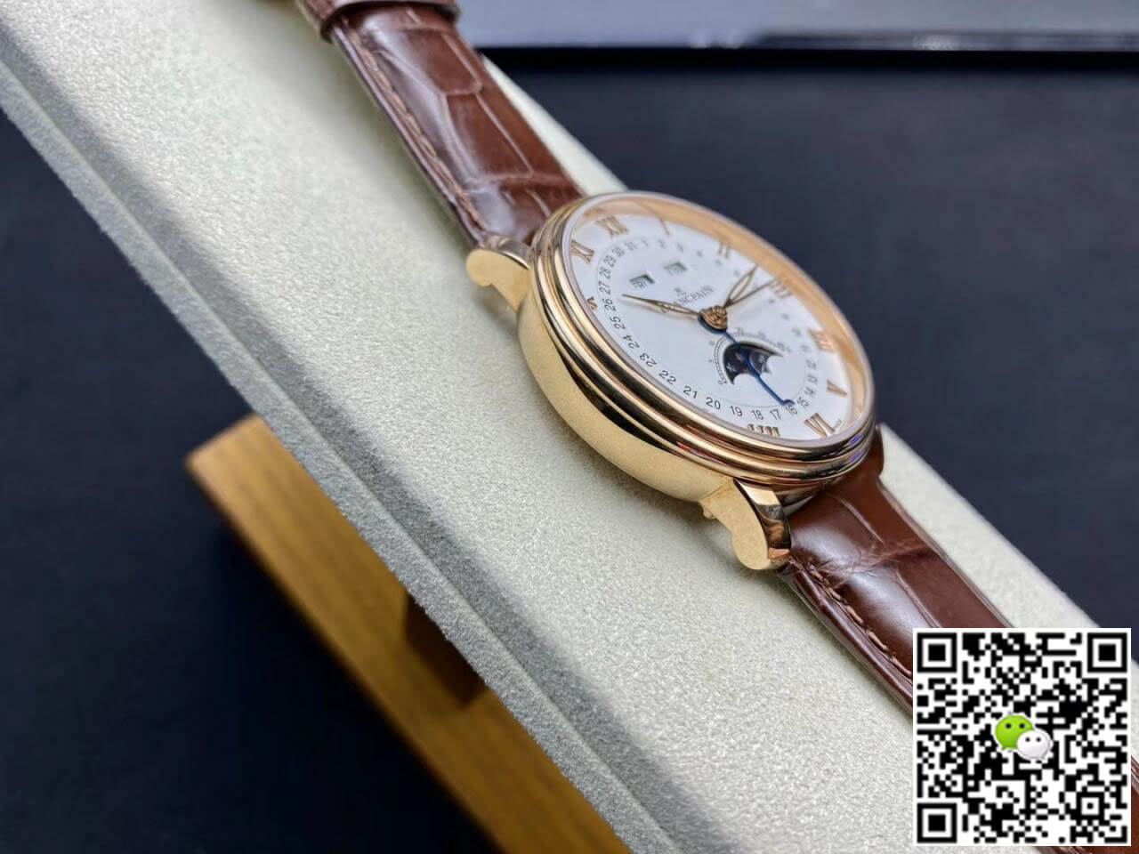 Blancpain Villeret 6654-3642-55B OM Factory V3 Rose Gold Case