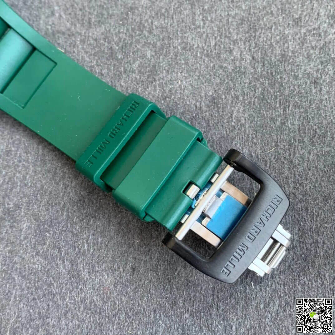 Richard Mille RM035-02 KV Factory V3 Carbon Fiber Green Strap