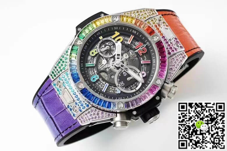 Hublot BIG BANG Unico 411.NX.1117.LR.0999 ZF Factory Coloured Gemstone Dial