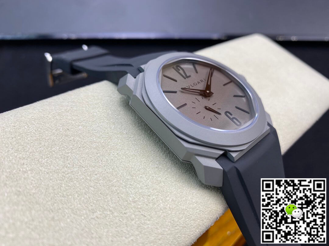 Bvlgari Octo Finissimo BV Factory V2 Rubber Strap