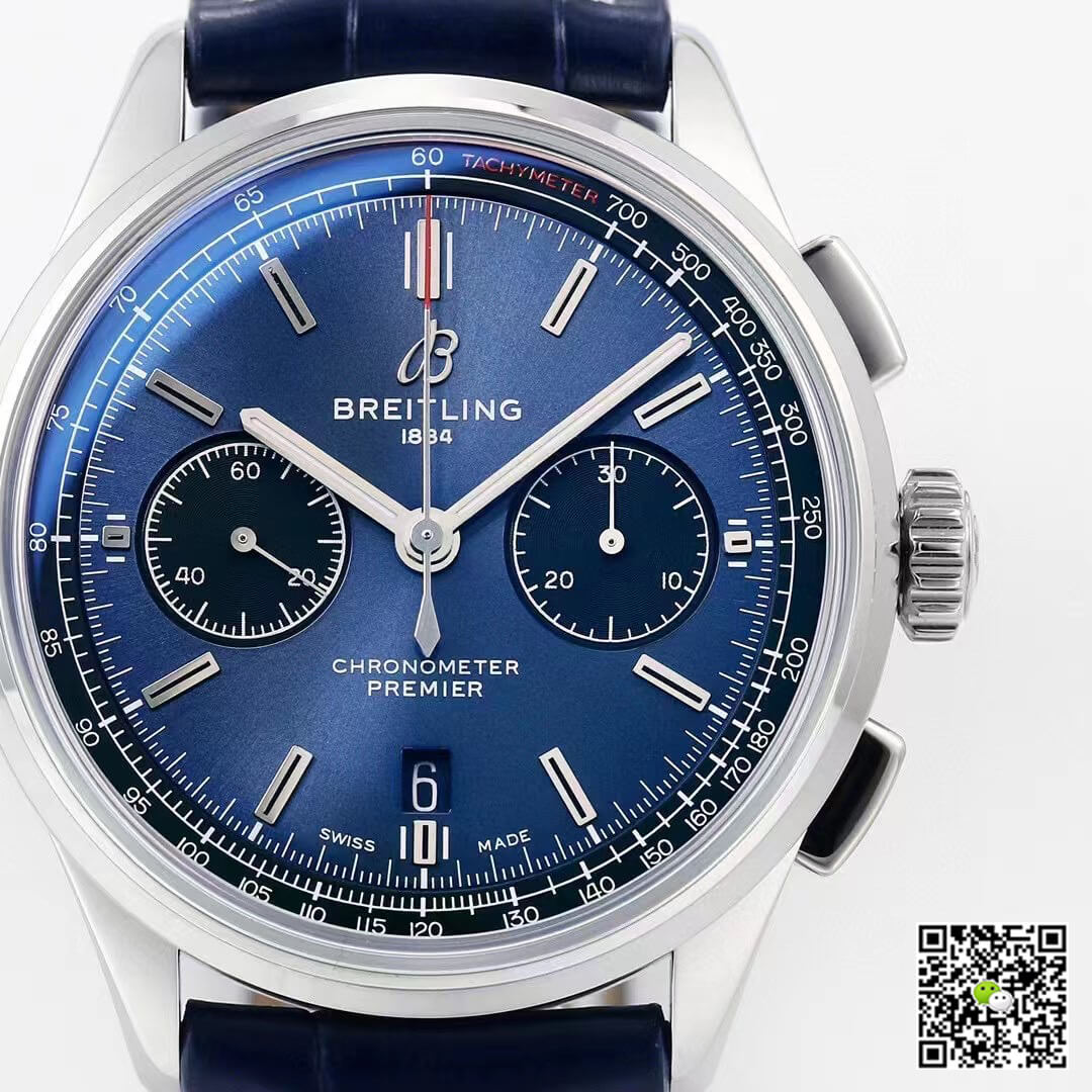 Breitling Premier B01 Chronograph AB0118221C1A1 GF Factory V2 Blue Dial