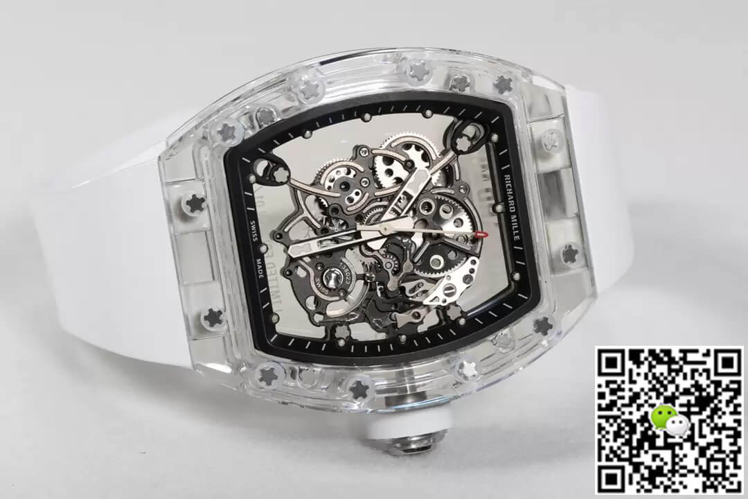 Richard Mille RM055 RM Factory White Strap