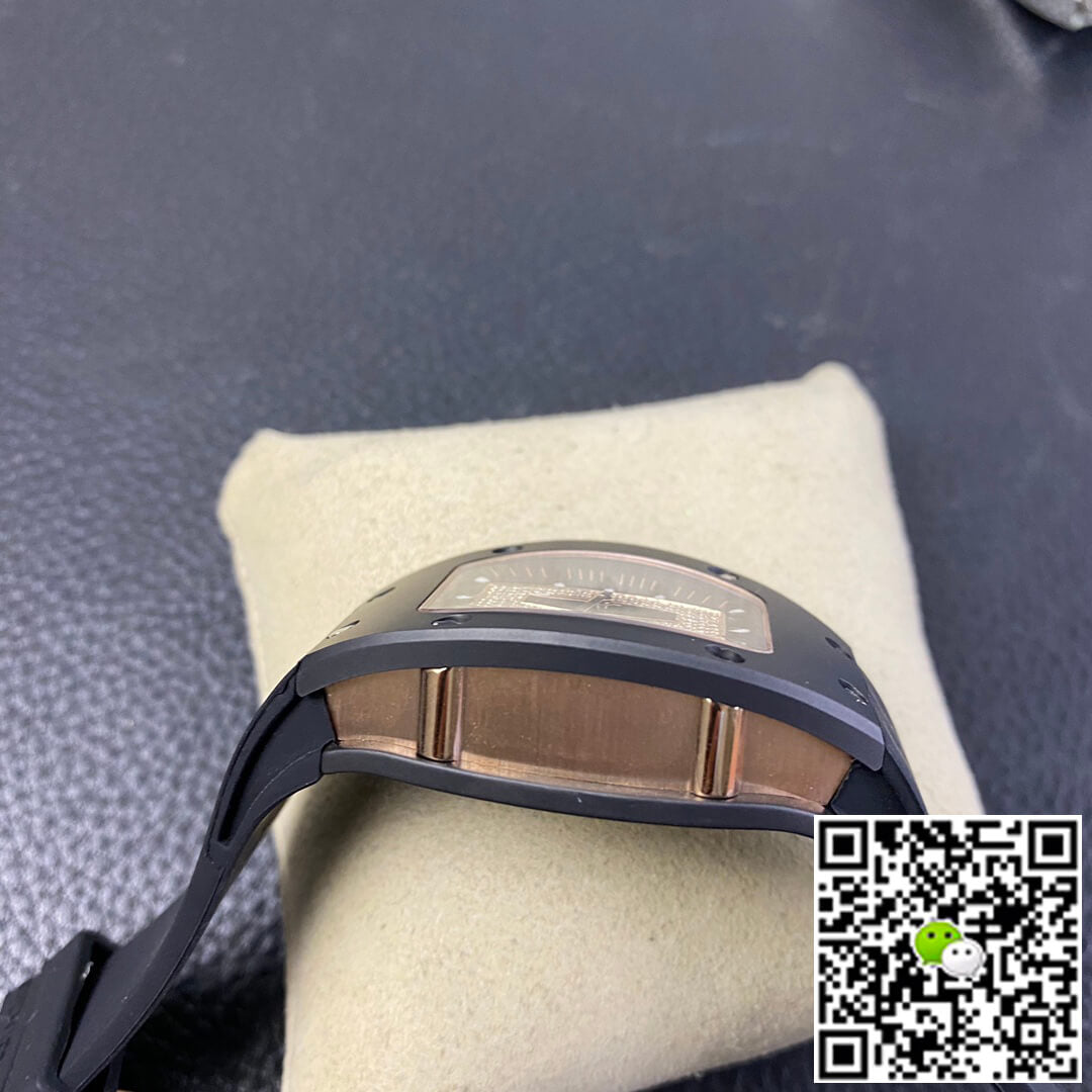 Richard Mille RM 07-01 RM Factory Black Rubber Strap