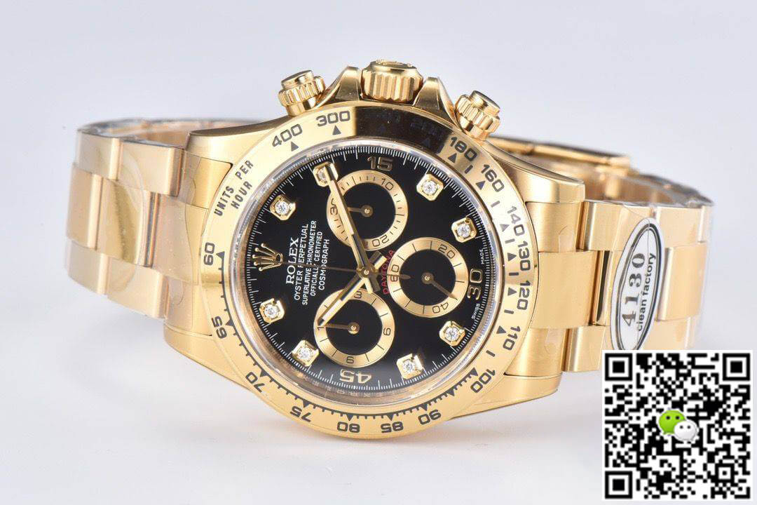 Rolex Cosmograph Daytona M116508-0016 Clean Factory Diamond Dial
