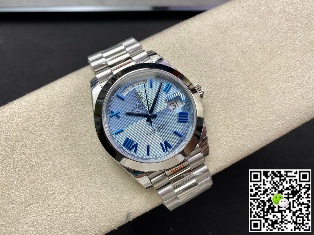 Rolex Day Date M228206-0001 EW Factory Blue Dial