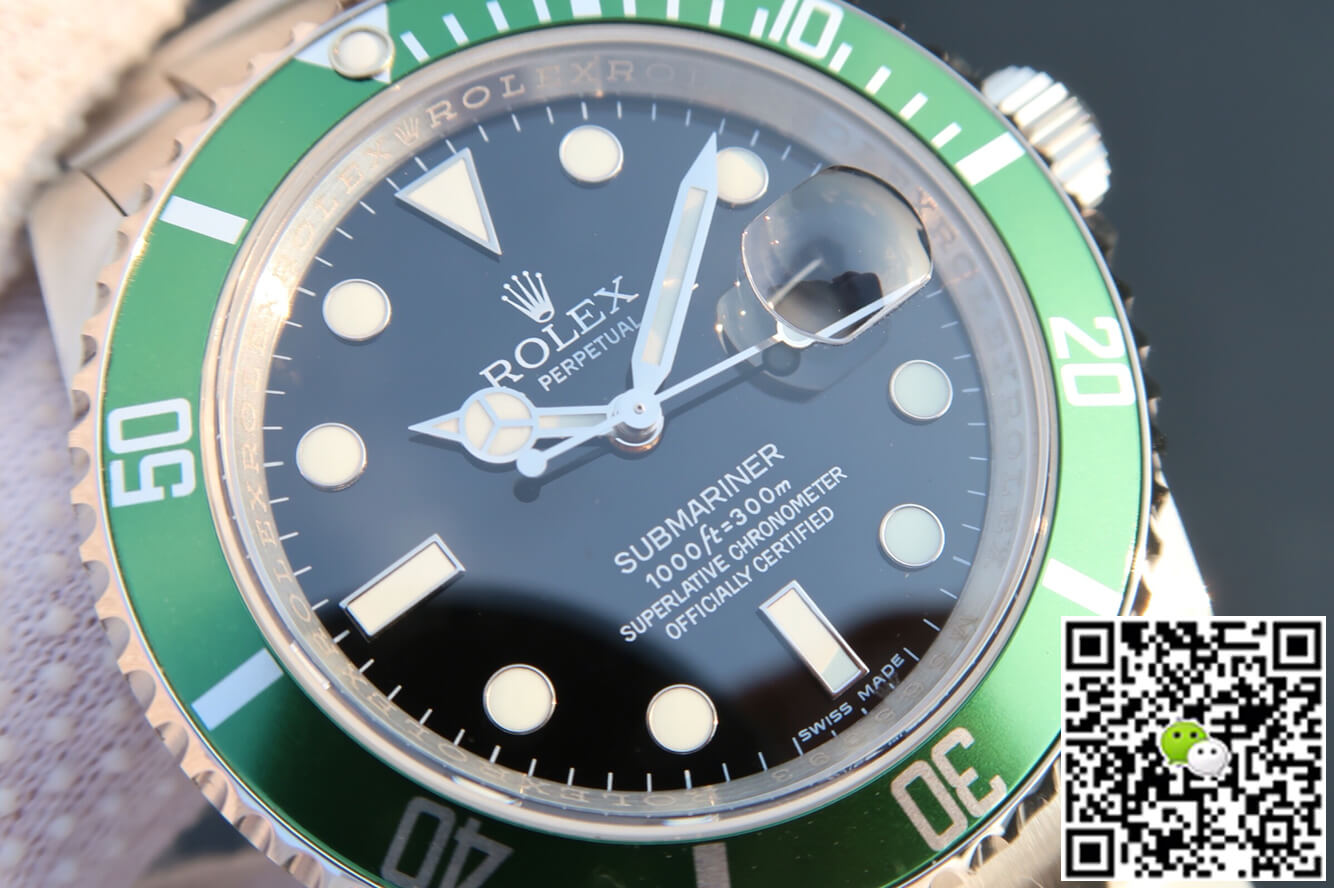 Rolex Submariner 16610LV-93250 JF Factory Green Bezel