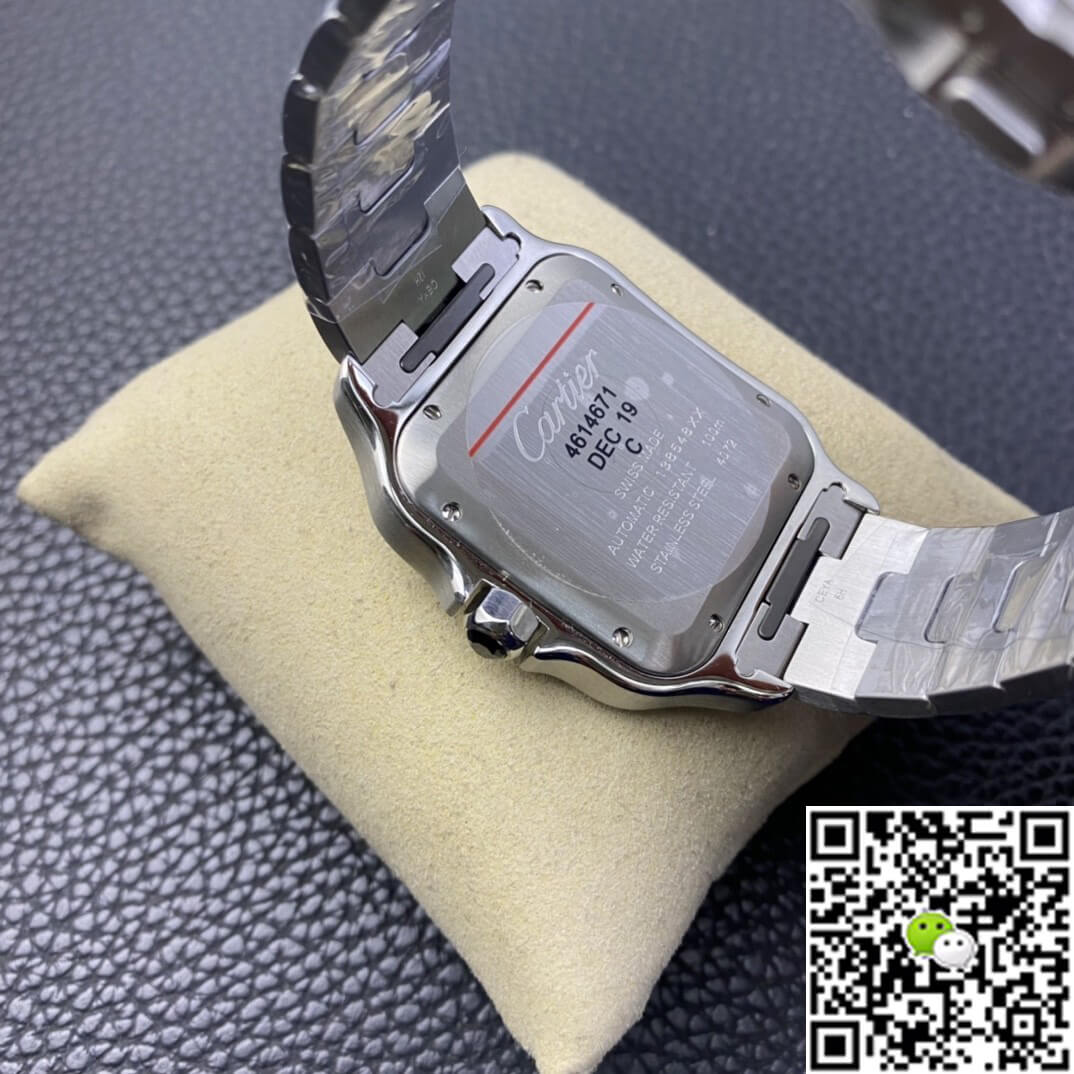 Cartier Santos WSSA0037 BV Factory Gray Dial