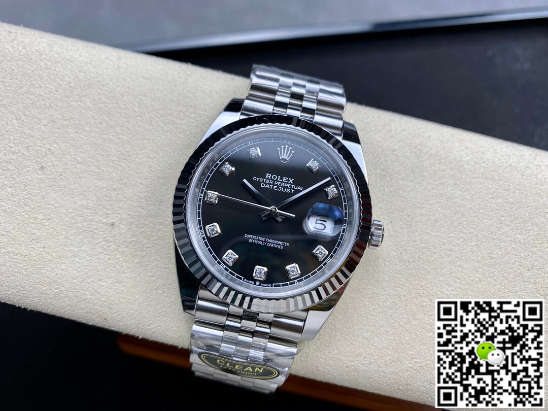 Rolex Datejust M126334-0012 Clean Factory Black Dial