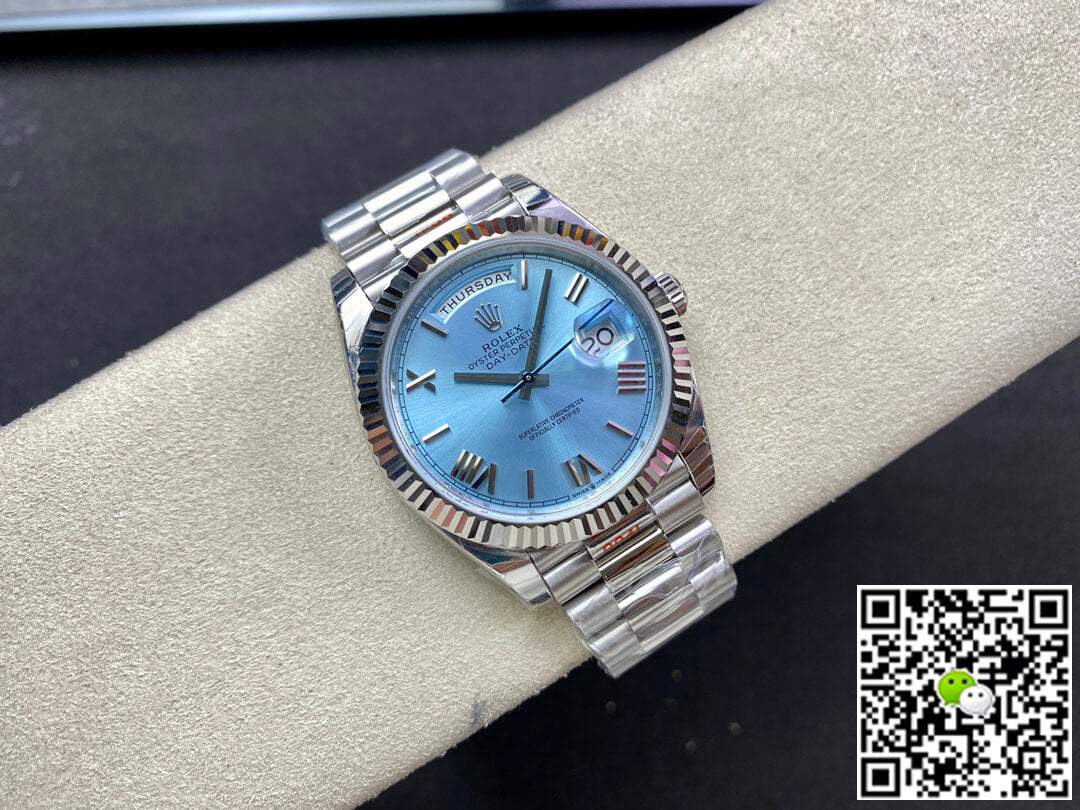 Rolex Day Date M228236-0012 EW Factory Blue Dial
