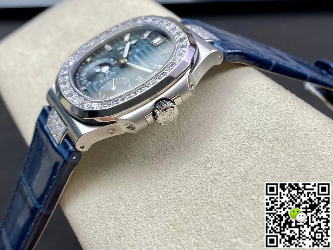 Patek Philippe Nautilus 5724G-001 GR Factory Diamond Bezel