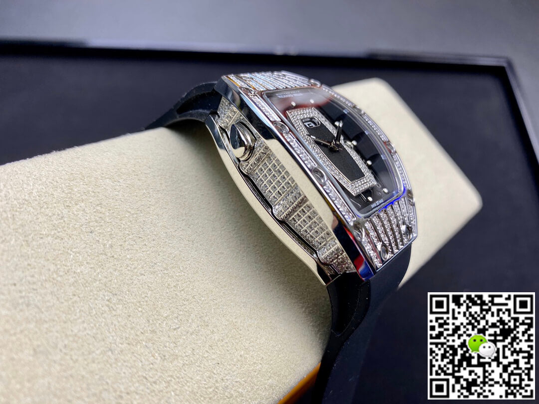 Richard Mille RM07-01 RM Factory Black Rubber Strap