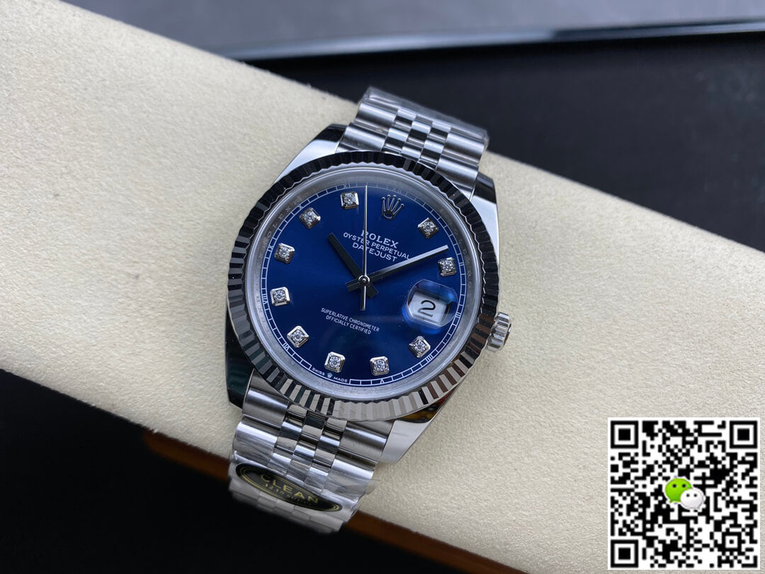 Rolex Datejust M126334-0016 Clean Factory Blue Dial