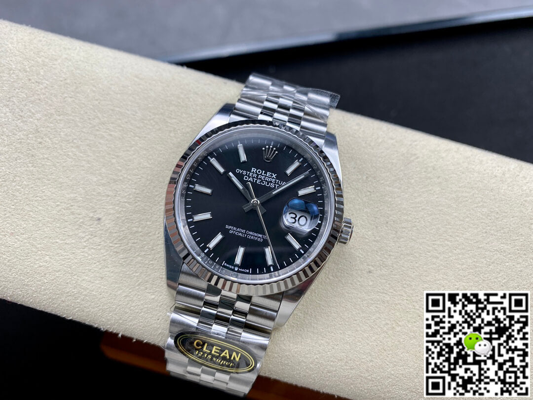 Rolex Datejust M126234-0015 36MM Clean Factory Black Dial