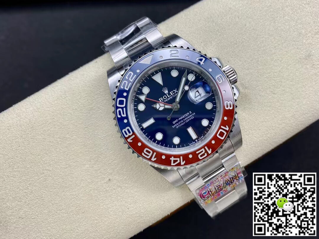 Rolex GMT Master II M126719blro-0003 Clean Factory Blue Dial