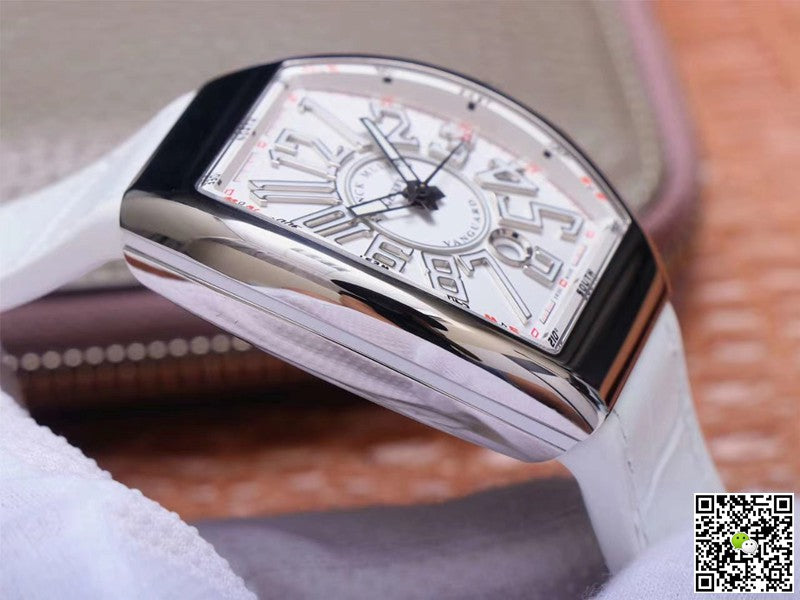 Franck Muller Vanguard V 45 SC DT 5N BC ZF Factory White Dial