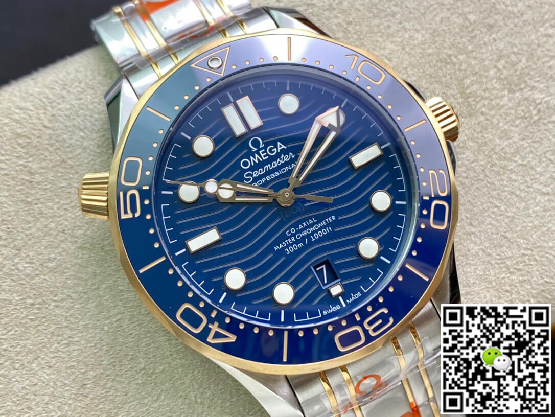 Omega Seamaster Diver 300M 210.20.42.20.03.001 OR Factory Blue Dial