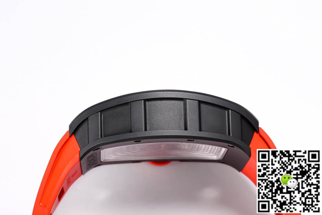Richard Mille RM-055 BBR Factory Ceramic Case Red Strap
