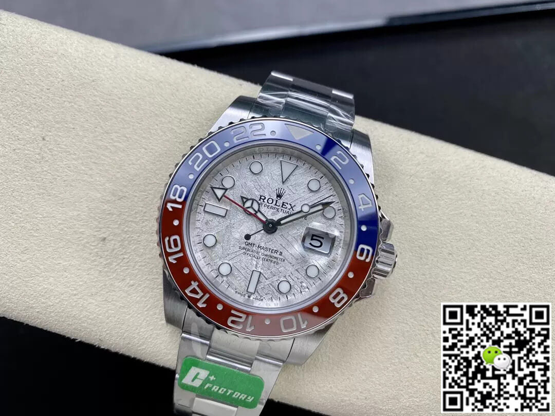 Rolex GMT Master II M126719blro-0002 C+ Factory Meteorite Dial