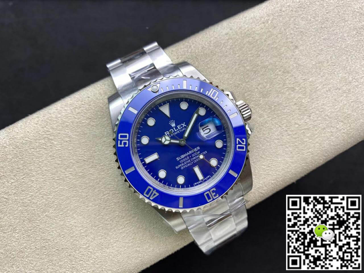 Rolex Submariner 116619LB-97209 VS Factory Blue Dial