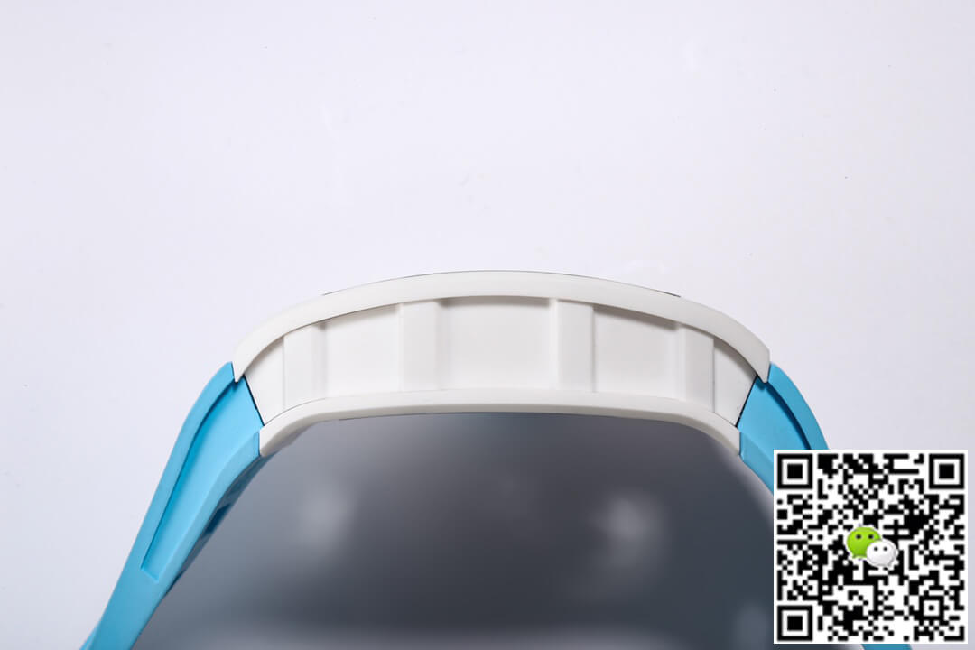 Richard Mille RM-055 BBR Factory Ceramic Case Blue Strap