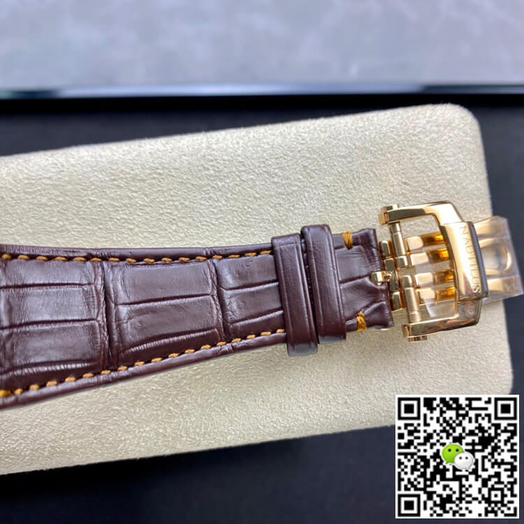 Patek Philippe Nautilus 5711R 3K Factory Rose Gold Grey Dial
