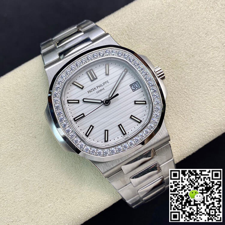 Patek Philippe Nautilus 5713/1G-010 PPF Factory V4 White Dial