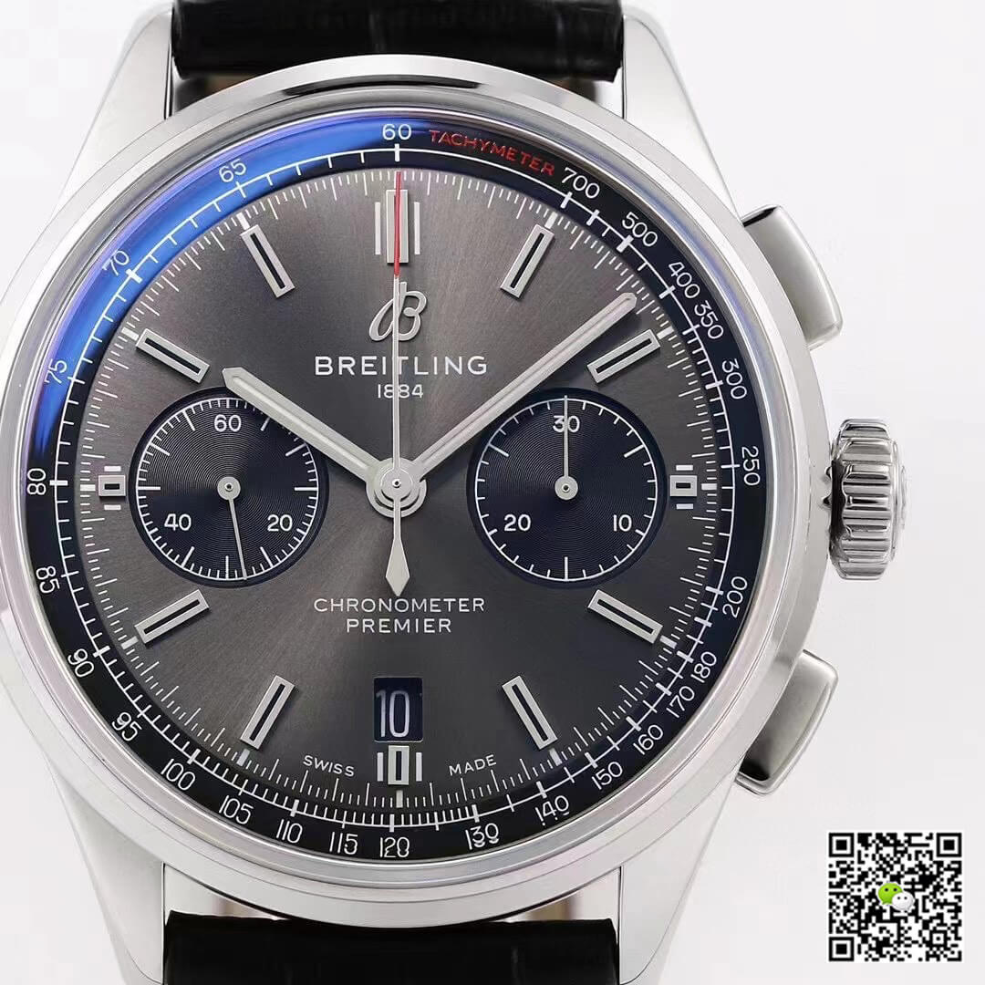 Breitling Premier B01 Chronograph AB0118221B1P1 GF Factory V2 Grey Dial