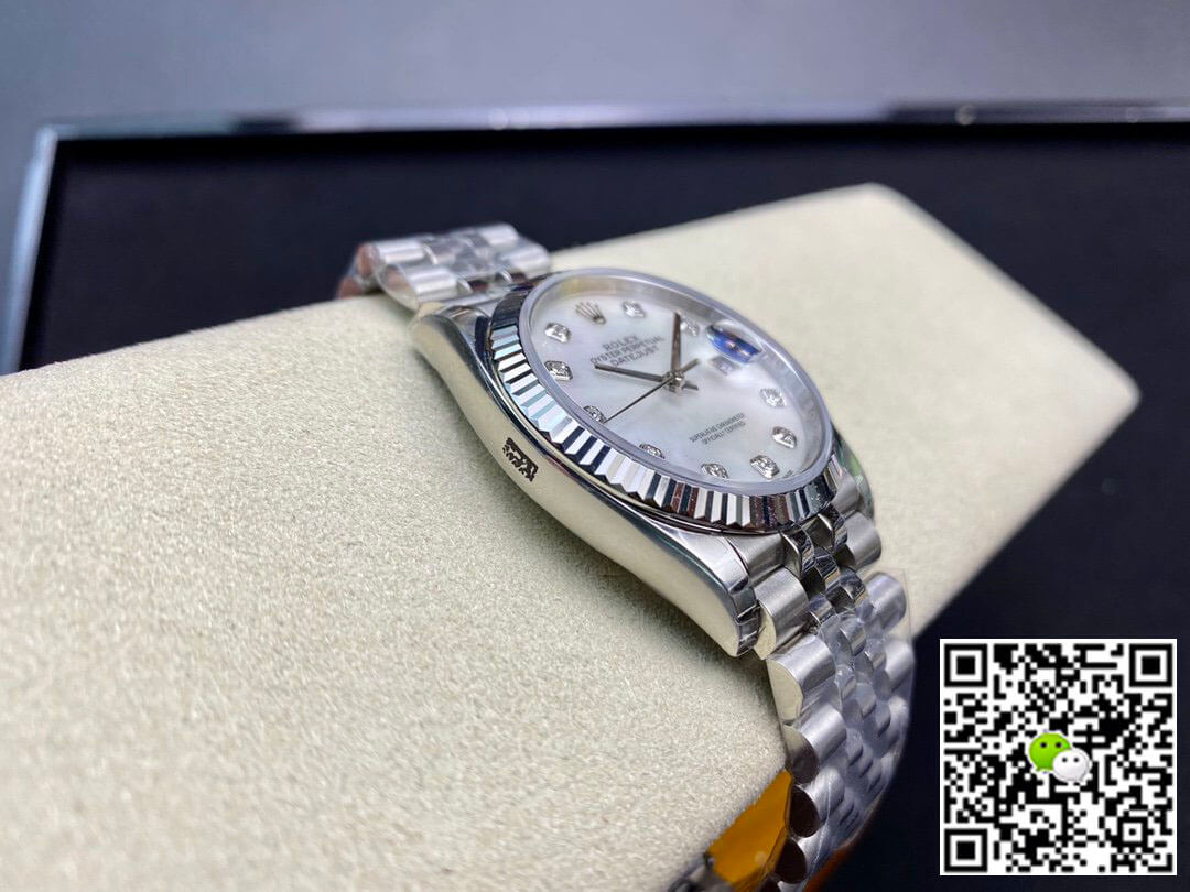 Rolex Datejust 178384-NG-63160 31MM EW Factory Fritillary Dial