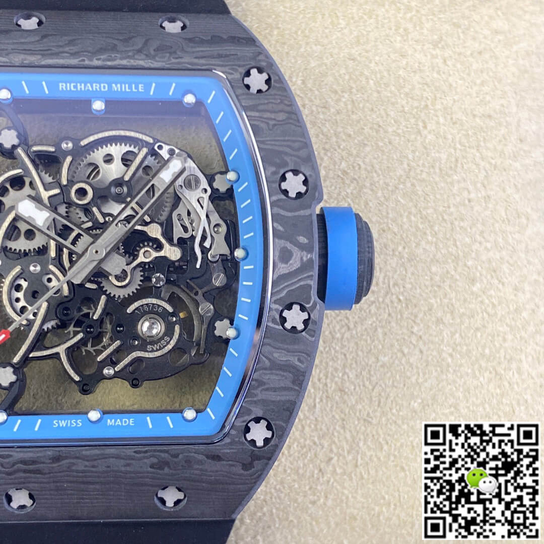 Richard Mille RM055 NTPT BBR Factory Black Strap