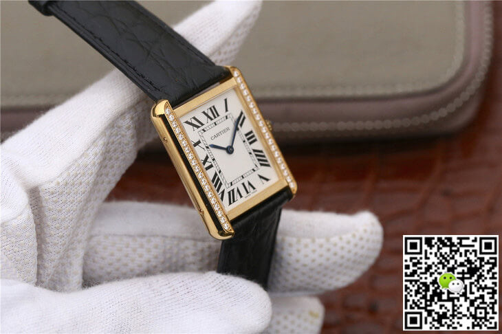 Cartier Tank Ladies K11 Factory White Dial