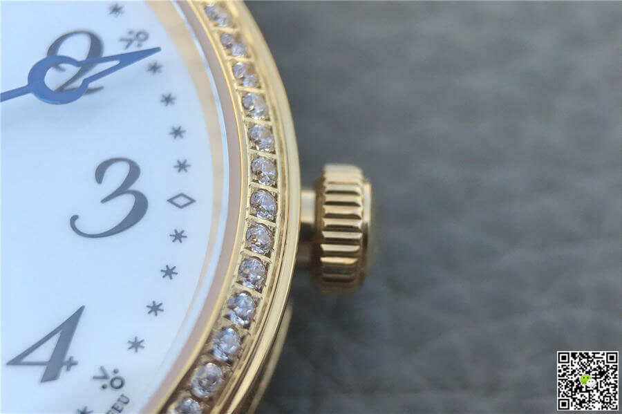 Breguet Classique Moonphase 9087BB/29/964 TW Factory Yellow Gold White Dial