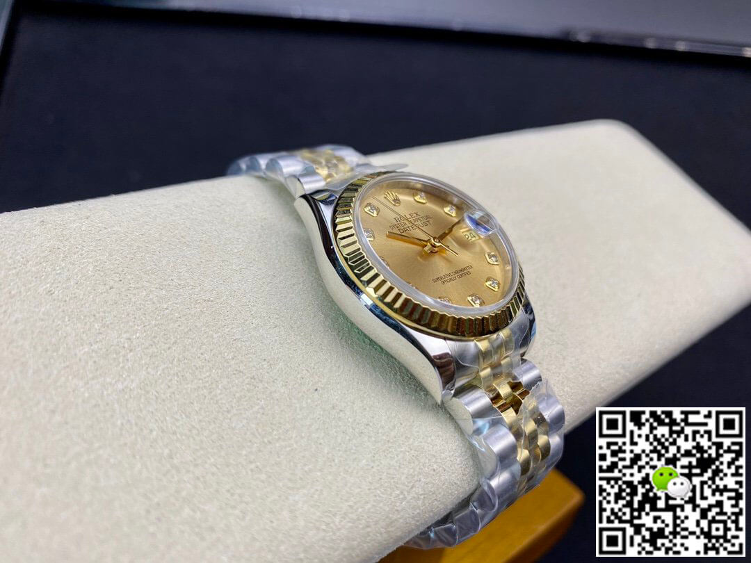 Rolex Datejust M278273-0026 31MM EW Factory Yellow Gold