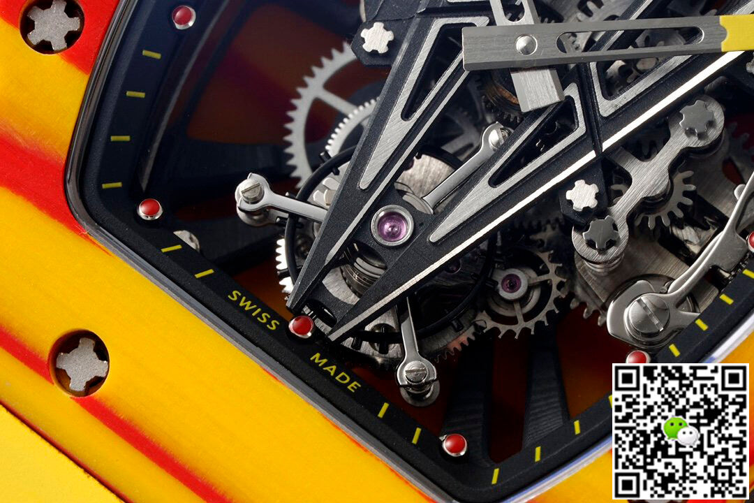 Richard Mille RM27-03 Rafael Nadal Tourbillon RM Factory Yellow Rubber Strap