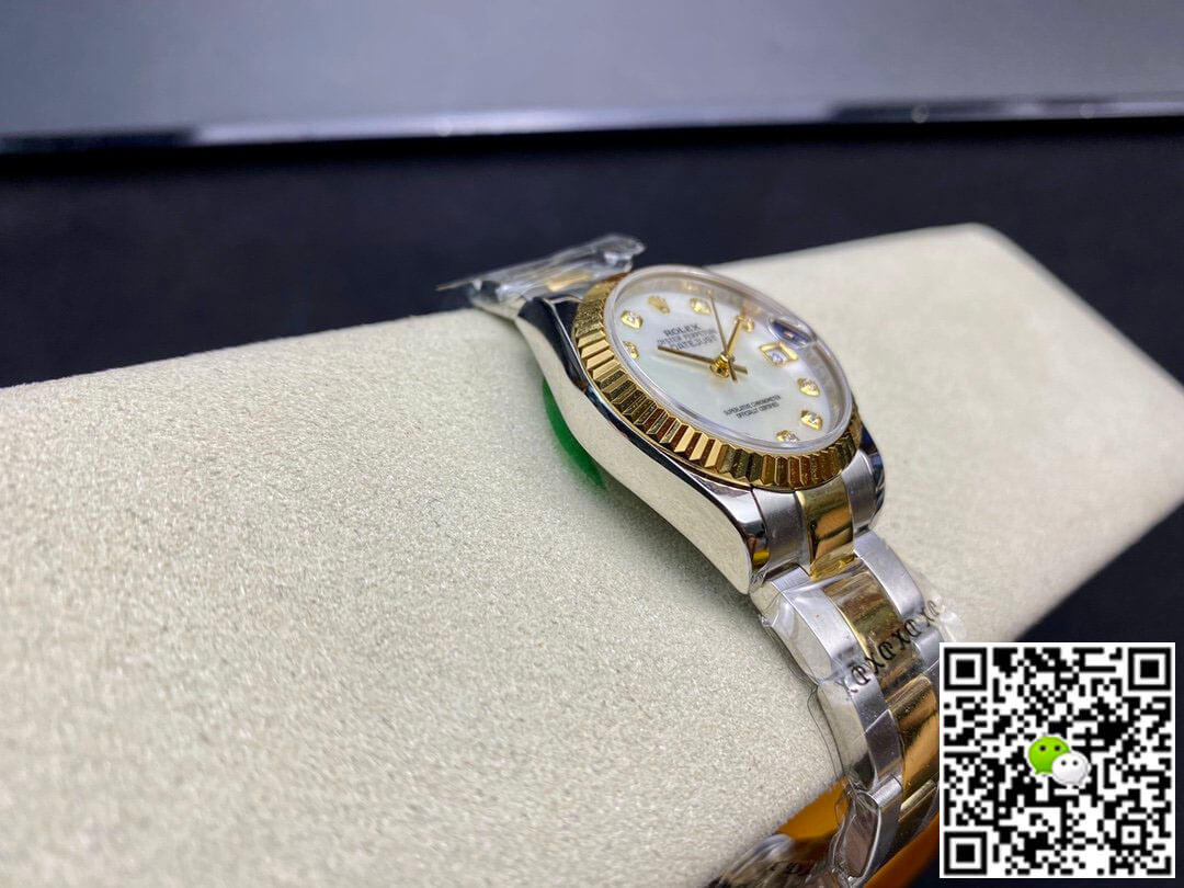 Rolex Datejust M278273-0027 31MM EW Factory Fritillary Dial
