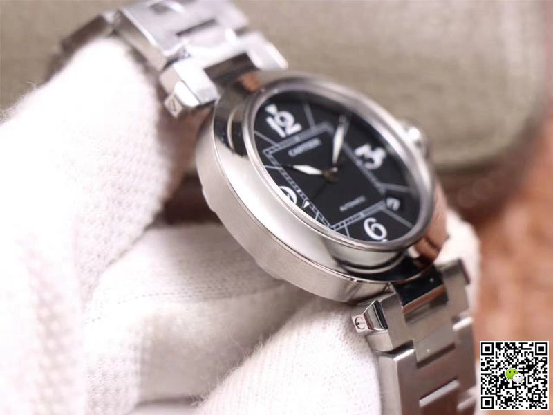 Cartier Pasha W31076M7 V9 Factory Black Dial