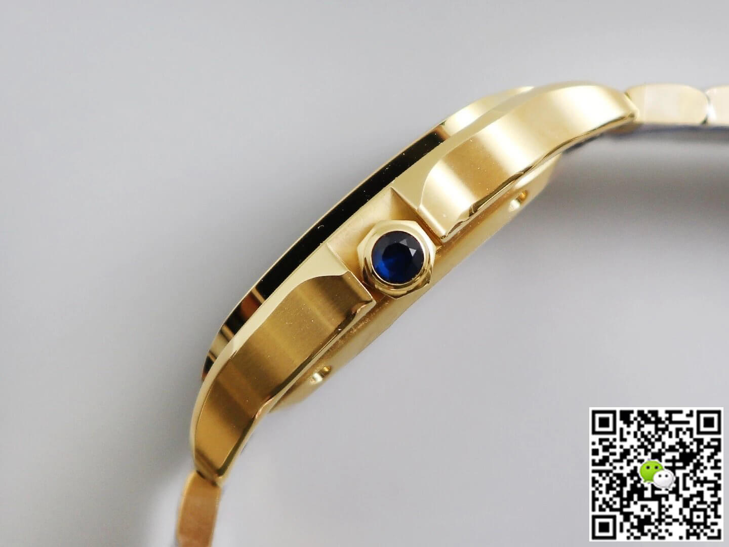 Cartier De Santos W20112Y1 BV Factory Yellow Gold