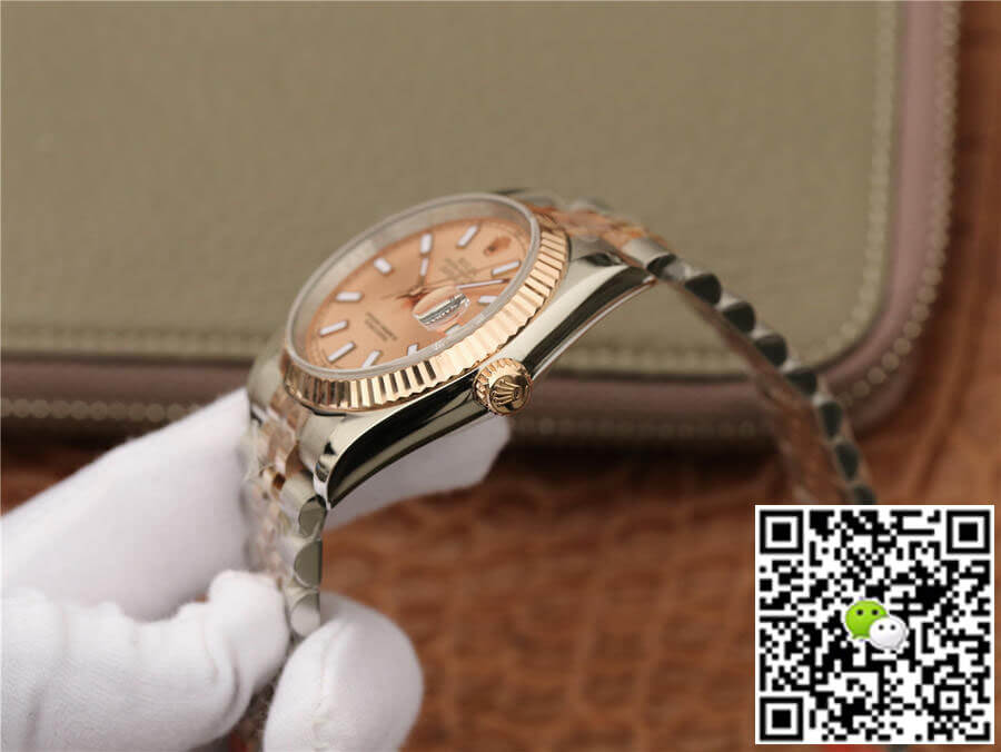 Rolex Datejust 116231 36MM GM Factory Rose Gold Pink Dial