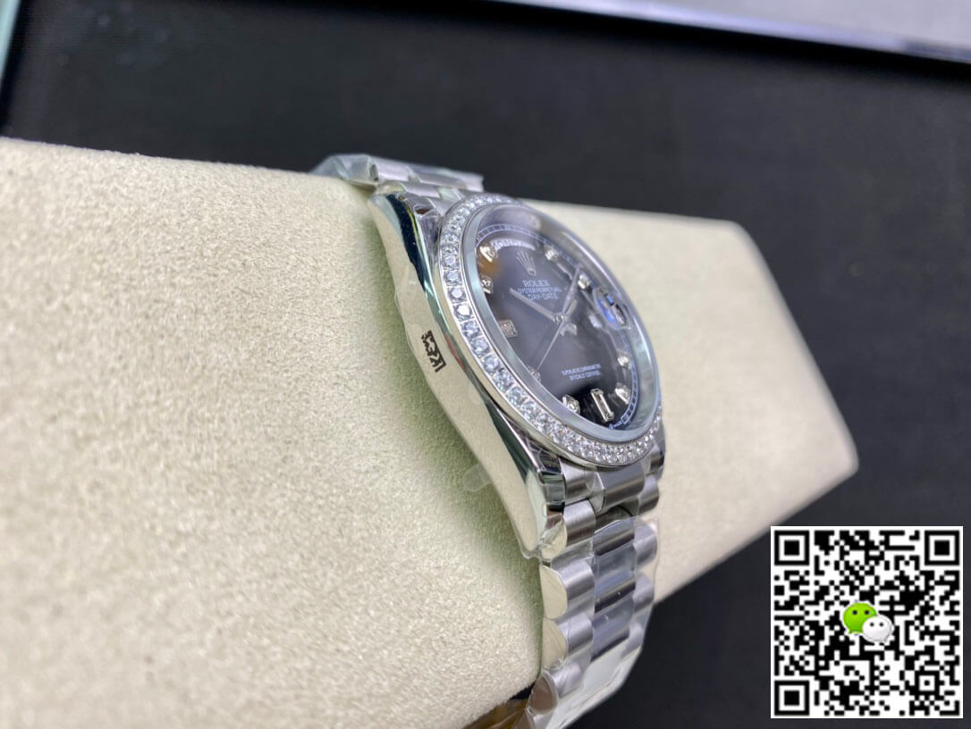 Rolex Day Date 118346 36MM EW Factory Diamond-set Bezel