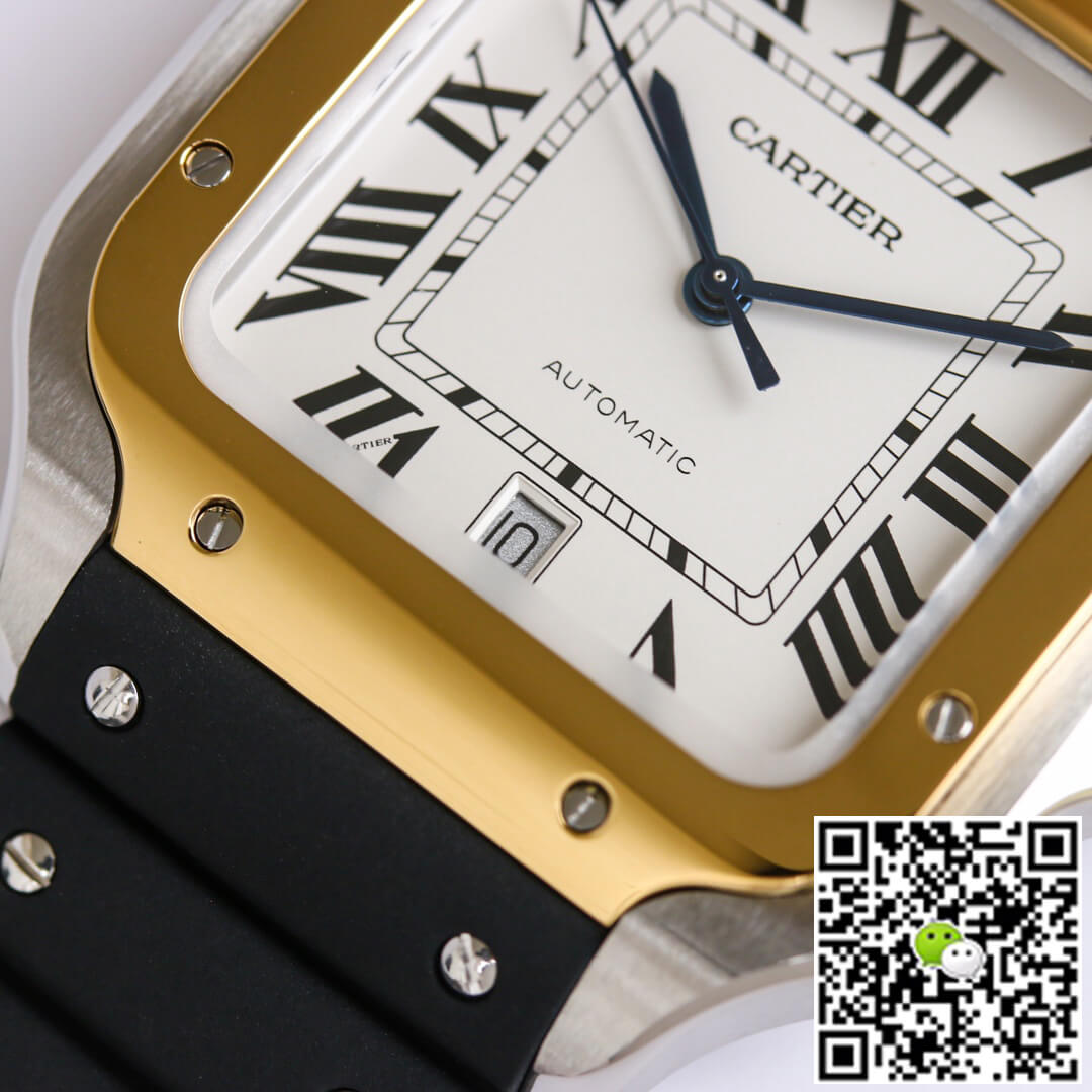 Cartier Santos W2SA0009 GF Factory V2 White Dial
