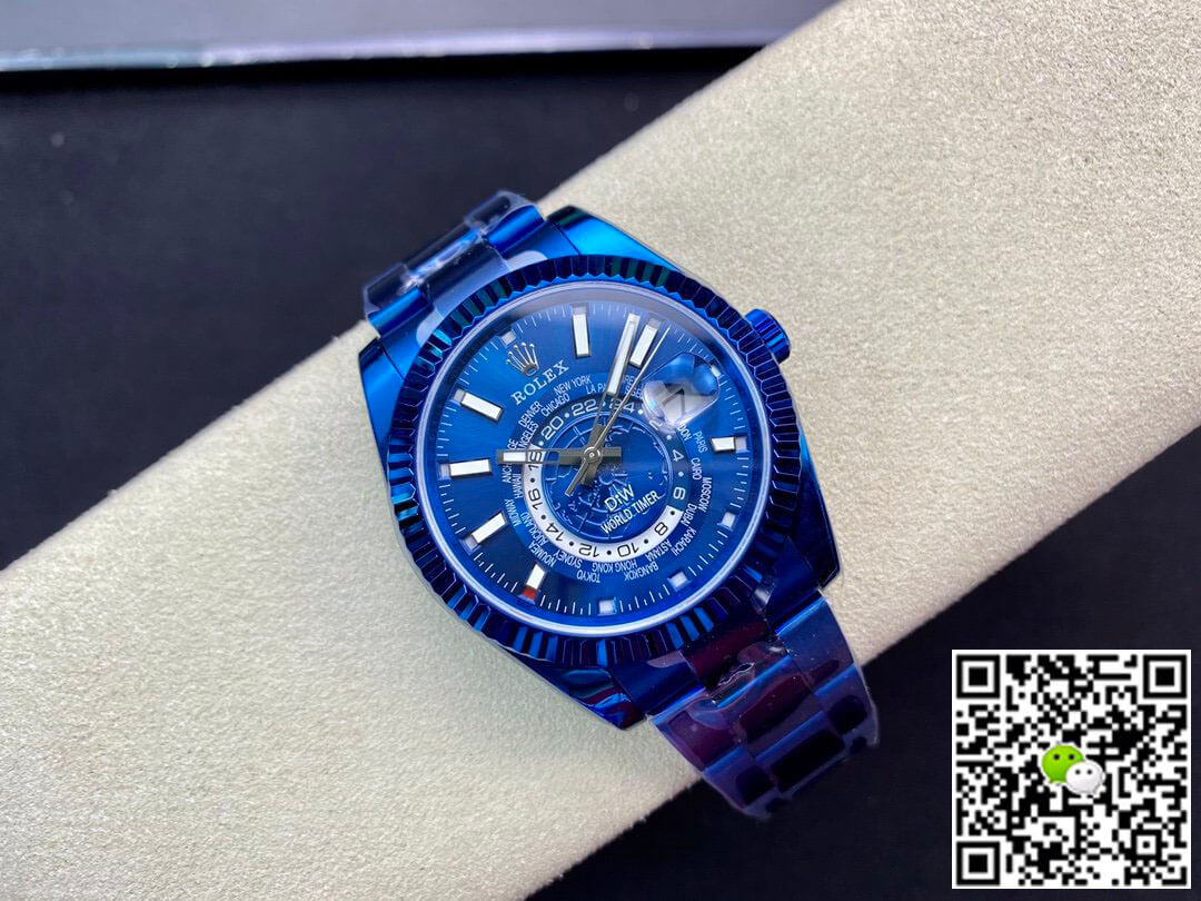 Rolex Sky Dweller 40MM WWF Factory DIW Blue Dial