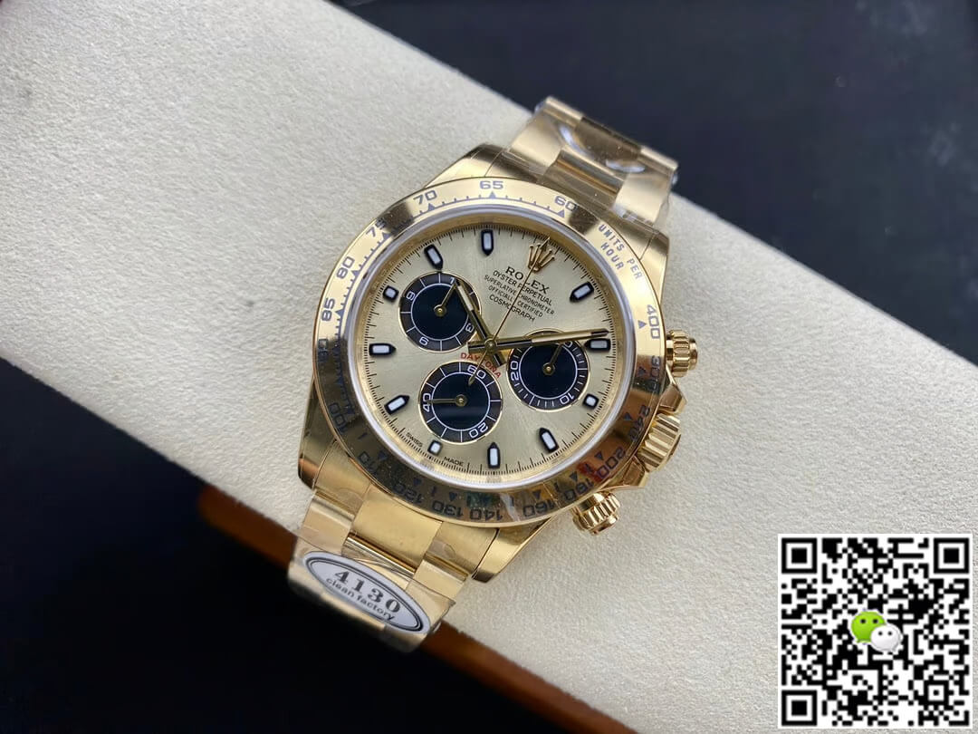 Rolex Cosmograph Daytona M116508-0014 Clean Factory Champagne Dial