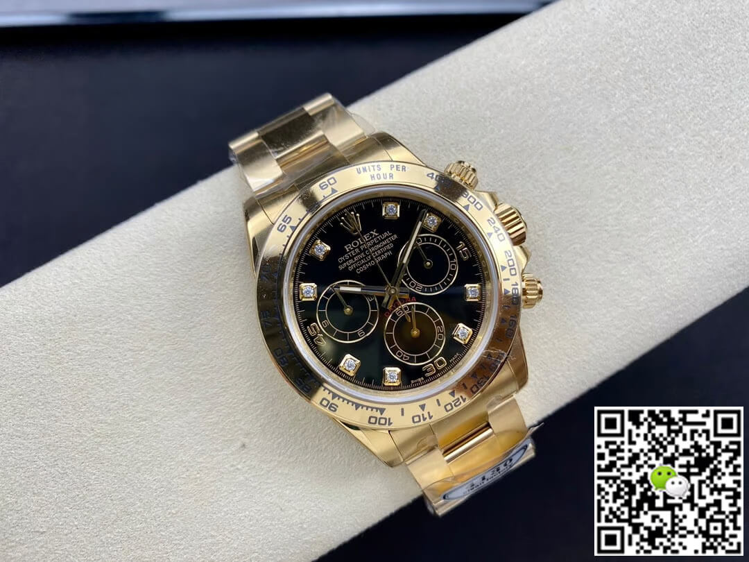 Rolex Cosmograph Daytona M116508-0008 Clean Factory Diamond-set Dial