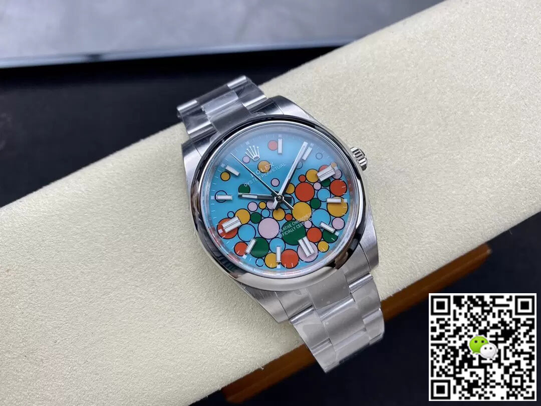 Rolex Oyster Perpetual M124300-0008 41MM EW Factory Turquoise Blue Dial