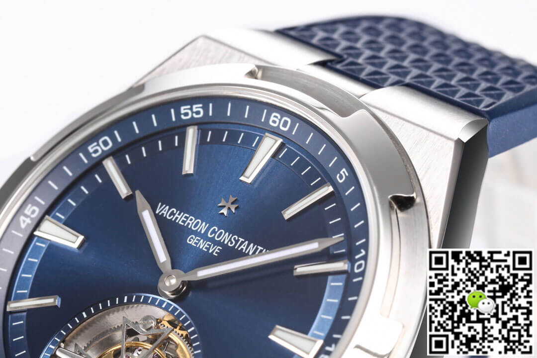 Vacheron Constantin Overseas Tourbillon 6000V/110A-B544 BBR Factory Blue Rubber Strap
