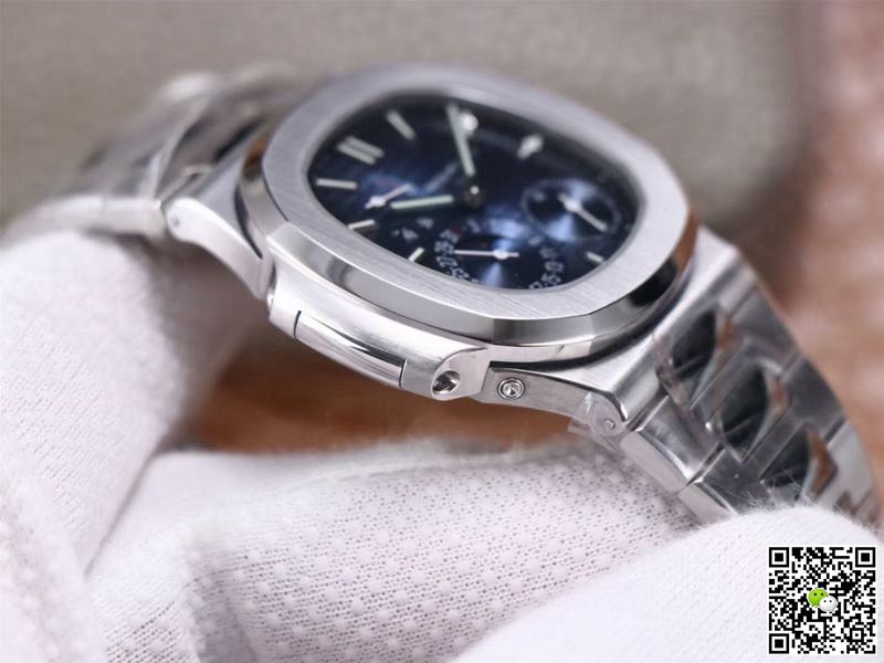 Patek Philippe Nautilus 5712/1A-001 PF Factory Blue Dial Steel Strap