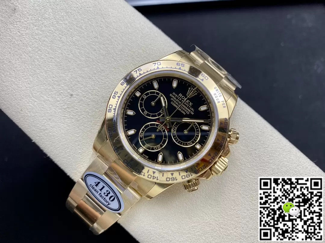 Rolex Cosmograph Daytona M116508-0004 Clean Factory Gold Case