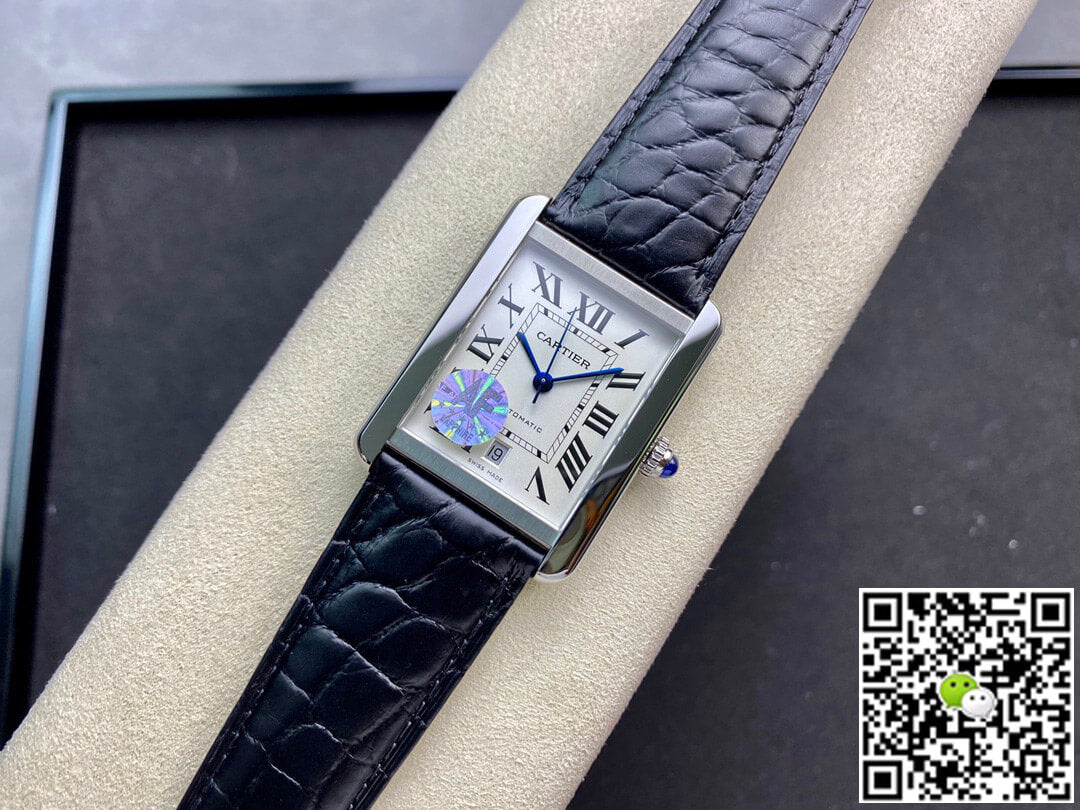 Cartier Tank W5200027 AF Factory Stainless Steel Case