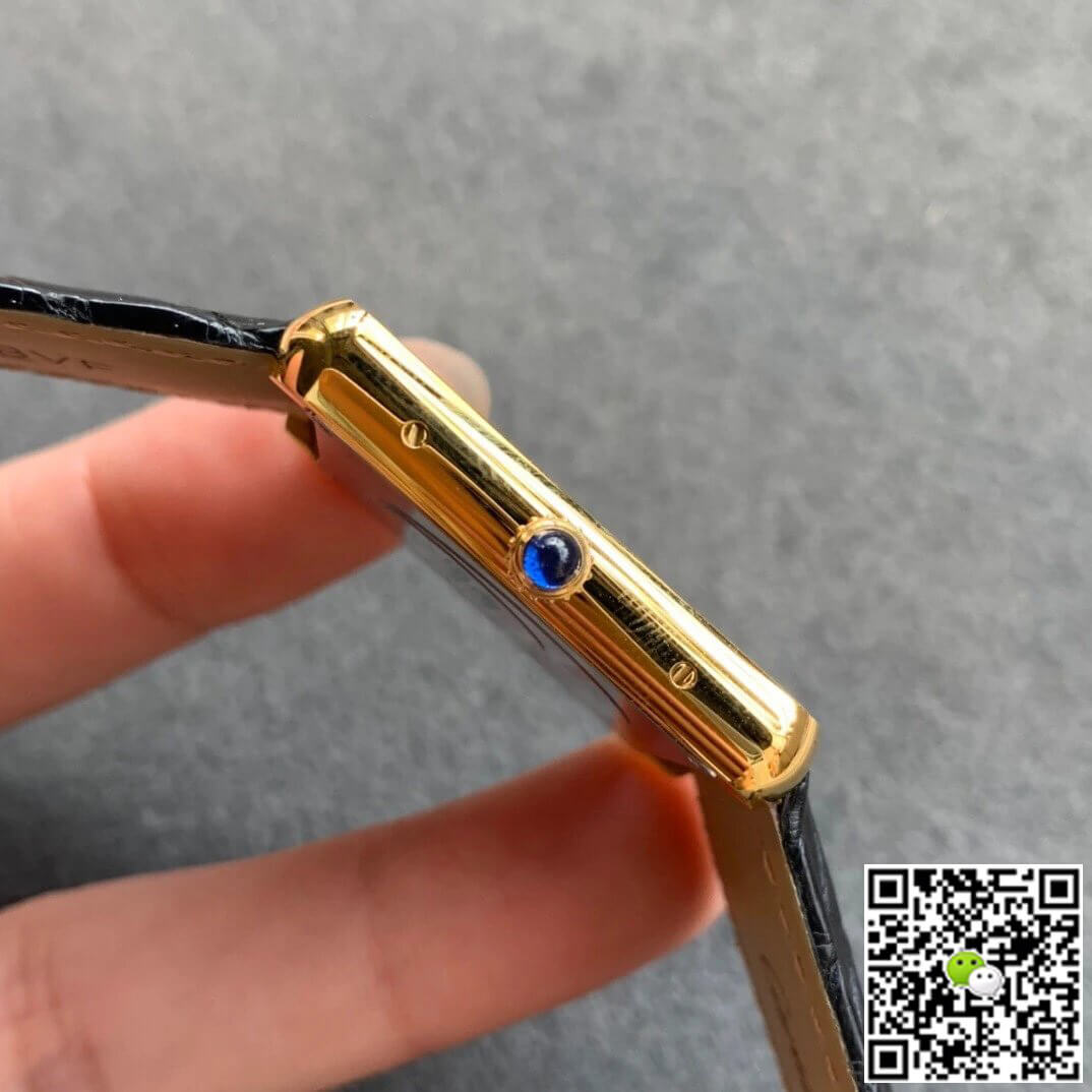 Cartier Tank K11 Factory V2 Yellow Gold White Dial
