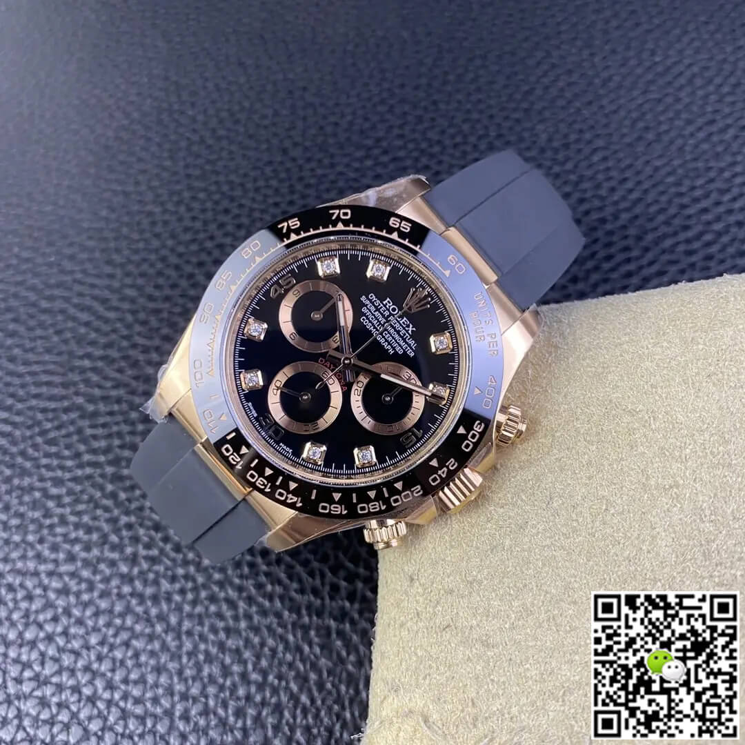 Rolex Cosmograph Daytona M116515ln-0057 Clean Factory Rubber Strap
