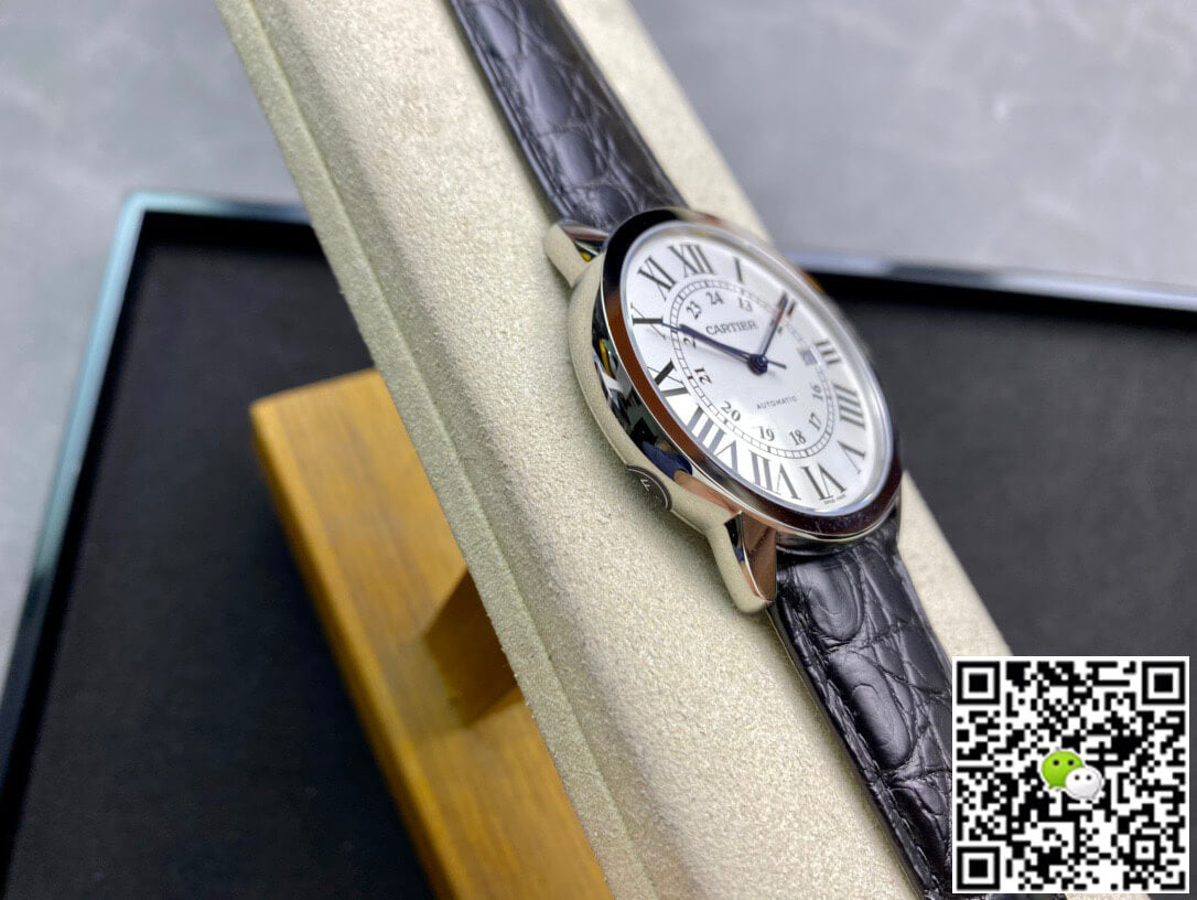 RONDE DE CARTIER W6701010 AF Factory Leather Strap